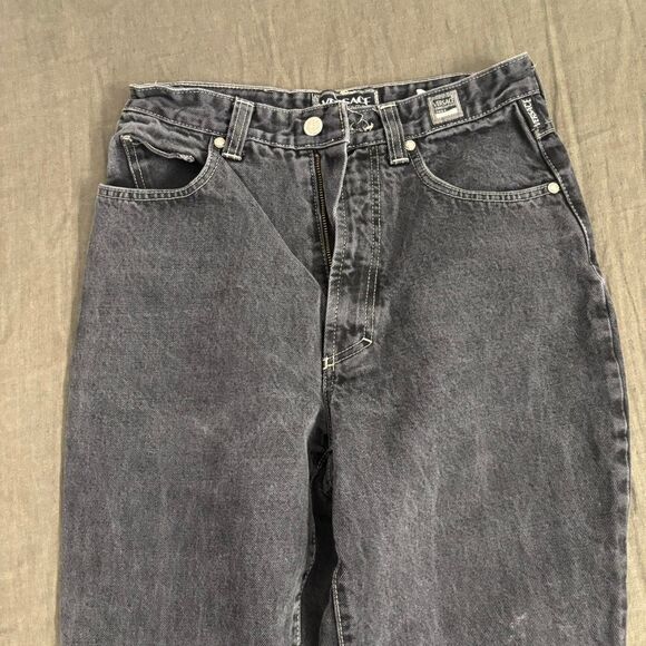 Versace Women's Grey and Black Jeans - Picture 4 of 8